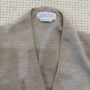 Gabriela Hearst Light Gray Knitwear Bodysuit